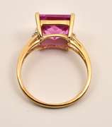 Lively Pink Sapphire Ring