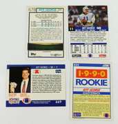 4 Jeff George Football Cards