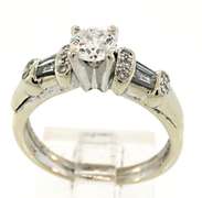 Sparkling .52ct Diamond Ring