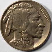 1936 D Lusterus Choice Buffalo Nickel