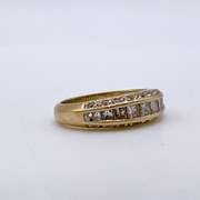 Gorgeous 18kt Gold & Diamond Band Ring