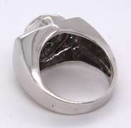 14K WHITE GOLD DIAMOND RING