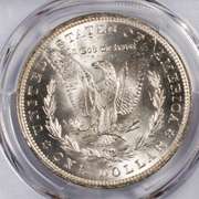 1884 0 Morgan Dollar PCGS MS63.