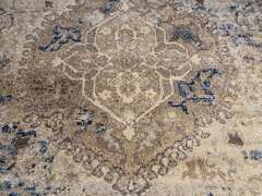 LOVELY VINTAGE REPRO DESIGN RUG 6x8