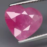 Heated only! 4.11ct pinkish red Ruby