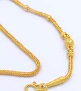 Set of 22kt Indian Gold Necklace and Bracelet
