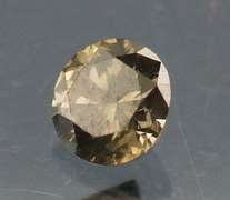 Stunning 0.33ct smooth cut Champagne Diamond solitaire