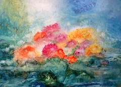 Kamran Khavarani Large Giclee on canvas