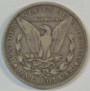 Boldly-defined 1892-S Morgan Silver Dollar. Key date