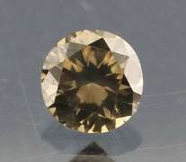 Stunning 0.33ct smooth cut Champagne Diamond solitaire