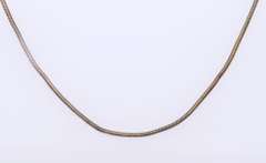 Vintage Sterling Silver Snake Chain Necklace