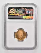 MS65 1954 XVI Vatican Gold 100 Lire - Graded NGC