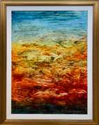 Kamran Khavarani Original Oil on Paper