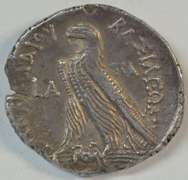 Scarce sharp Ptolemy VI Silver Tetradrachm, 180-170 BC.