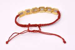 Lavish Labradorite Bracelet in Gold Plated Sterling Silver