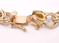 Darling Doubled Bracelet in 14K Yellow Gold