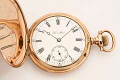 Impressive Hamilton Gold-Filled Pocket Watch