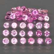 Rare heated only 2.69ct pink Sapphire set