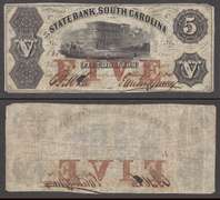 $5 State Bank of South Carolina 18605