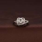 Gorgeous Swirl Silver Ring