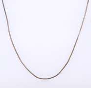 Vintage Sterling Silver Snake Chain Necklace
