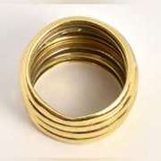 Wide 14k Bi-Color Ring