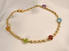 Colorful Bracelet with Stones