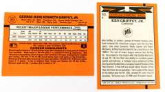 2 Ken Griffey, Jr. Baseball Cards