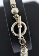 Vintage Sterling Silver Silver Beads Bracelet