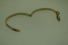 Vintage Sterling Silver Belt Buckle Bangle