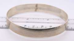 Vintage Sterling Silver Cuff Bangle