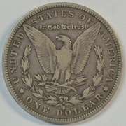 Boldly-defined 1892-S Morgan Silver Dollar. Key date