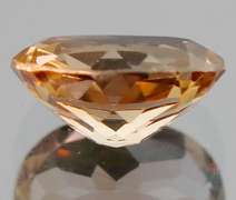 Outstanding 3.91ct bi-color Imperial Topaz