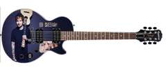 Ed Sheeran Bad Habits Autographed Gibson Epiphone Les Paul Graphics Guitar ACOA