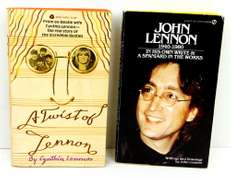 2 Vintage John Lennon Beatles Paperback Books