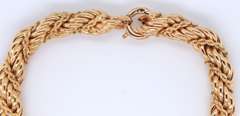 Majestic 18kt Vintage Double Rope Bracelet