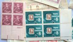 100 8 Cent And 100 4 Cent Mint US Plate Blocks $48 Face Value