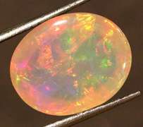 Glowing! 4.63ct full cover multi-pattern Jelly Opal