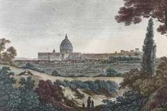 Framed J.Smith Vintage Engraving