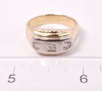 Men's Stunning Diamond Ring in 14KT