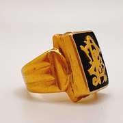21kt Solid Yellow Gold Ring