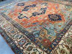 FINE SERAPI DESIGN RUG 8x10