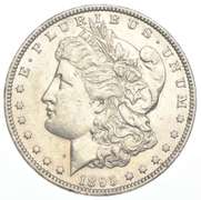 1895-O Morgan Silver Dollar