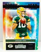 Jordan Love 2020 Panini Rookie of the Year Football Card