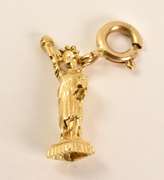Statue of Liberty 14k Charm