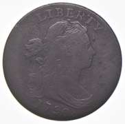 1796 Draped Bust Large Cent - DR - 5.110