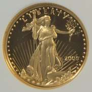 Perfect NGC PF70 ULTRA CAMEO 2006-W $5 Gold Eagle coin