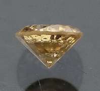 Eye catching 0.20ct smooth cut Chocolate Diamond solitaire