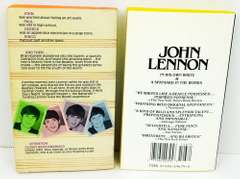 2 Vintage John Lennon Beatles Paperback Books