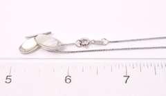Lovely Mother of Pearl Butterfly Necklace